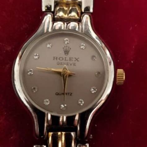 rolex men and women trendy quartz watch f|Rolex geneve quartz vintage watch.